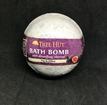 Tree Hut Bath Bomb With Detoxifying Charcoal Fig &amp; Olive - £11.04 GBP