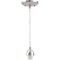 Westinghouse Lighting 7028400 Single-Light Mini-Pendant Kit with Nickel ... - $32.78