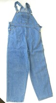 Squeeze Jeanswear Blue Denim Jeans Overalls Womens / Junior Size Large *** - £30.47 GBP