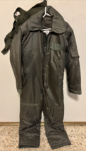 Military Coveralls Flyer&#39;s CWU-64/P Insulated Aramid Cold Weather Green ... - $88.11