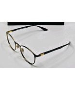 Ray Ban T RB6355 2994 50 20 145 Black Gold Eyeglasses FRAMES ONLY - €50,85 EUR