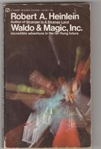 Waldo &amp; Magic, Inc. by Robert A. Heinlein 1970 1st Signet printing - £9.43 GBP