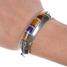 Authenticity Guarantee

6 1/8&quot; Heavy Silver Cuff Bracelet with Sugilite, Cat&#39;... - £482.53 GBP