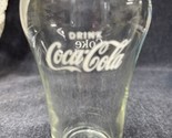 1 Vintage White Enjoy Coke Drink COCA-COLA Restaurant Glass Hobble Skirt... - $4.95