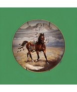 Vintage Prairie Prancer Arapaho War Pony Plate 8&quot; War Ponies of the Plains - $352.53 MXN