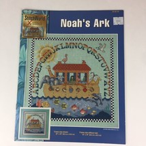 StitchWorld X-stitch Noah&#39;s Ark Cross Stitch Pattern 1996 Vintage - $7.92