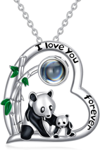 Mother&#39;s Day Gifts for Mom from Daughter Son, 925 Sterling Silver Cute Animal El - £47.92 GBP