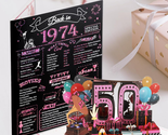 50Th Birthday Card for Women Her, Jumbo 3D Pop up 50Th Birthday Gifts, B... - $21.51