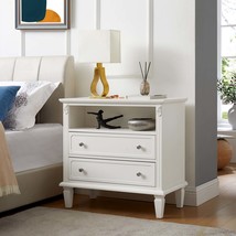 Farmhouse Nightstand with Charging Station - $266.99