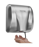 VEVOR Heavy Duty Commercial Hand Dryer, 1300W Automatic High Speed Stain... - $148.49