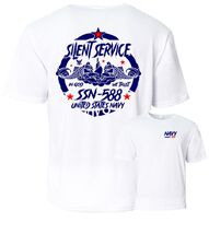 USS SCAMP SSN-588   Performance T-Shirt.  US NAVY - $22.95+