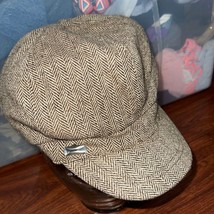 Women’s fabric newsboys style hat - £6.93 GBP