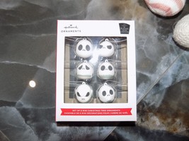 Hallmark Disney Jack Skellington Nbc Set Of 6 Mini Ornaments New - £20.37 GBP