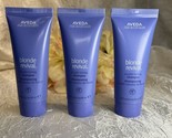 3 X Aveda Blonde Revival Purple Toning Shampoo = 4.2oz 120ml NWOB Free S... - $14.80