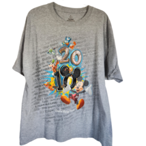Walt Disney World Disneyland Resort 2010 Mickey Mouse Graphic T-Shirt XL Parks - £13.73 GBP