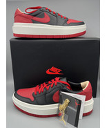 Air Jordan 1 Elevate Low SE Womens Size 11 Bred Shoes Platform Mens Size... - £108.53 GBP