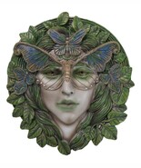 Celtic Greenwoman Tree Lady Gaia Ent Earth Goddess Butterfly Mask Wall D... - $35.65 CAD
