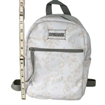 Gymshark Everyday Mini Backpack White Beige 12”H x 9”W x 4”D Side Pockets - £21.66 GBP