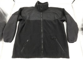 USGI Cold Weather Shirt Black Fleece Jacket NSN 8415-01-461-8356 Size XL - $39.59