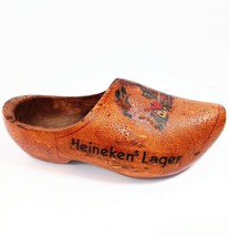 Vtg. Promotional Heineken German / Dutch Lager Beer Hand Painted Wooden ... - £8.75 GBP