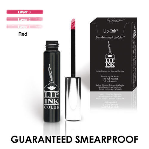 LIP INK Organic  Smearproof Trial Lip Kits - Red