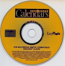 Calendars &amp; More CD-ROM For Windows - New Cd In Sleeve - £3.13 GBP