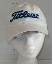 Titleist Golf Adjustable Hat Cap white Black - $14.80
