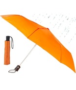 Lewis N. Clark Automatic Travel Umbrella, Orange - $248.62 MXN