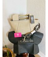 VINCE CAMUTO Janya Top Handle Leather Crossbody Tote Hobo Bag, Khaki, NWT - $139.00