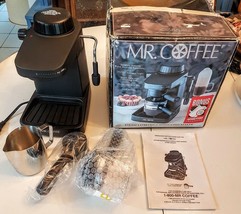Mr Coffee Steam Espresso Cappuccino Maker 4 Cup ECM9 Bonus 12oz Frothing Pitcher - £31.58 GBP
