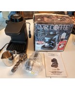 Mr Coffee Steam Espresso Cappuccino Maker 4 Cup ECM9 Bonus 12oz Frothing... - £31.59 GBP