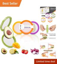 4-piece Food Storage Set with Silicone Seal – Perfect for Fruits &amp; Veggies - $34.60