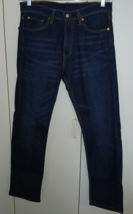 LEVI STRAUSS &amp; CO. MEN&#39;S 505 DK WASH STRETCH JEANS-30x30-BARELY WORN-NICE - $279.41 MXN