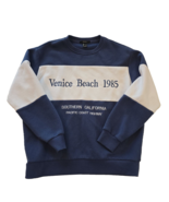 Forever 21 - Venice Beach 1985-Blue&amp;White-Southern Cali-Coast Sweatshirt... - $25.30 CAD