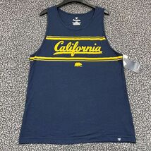 California Golden Bears Shirt Men Large Blue Fanatics Sleeveless Round N... - $26.35 CAD