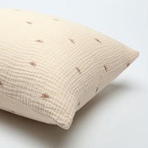 Toddler Pillow With Muslin Cotton Pillowcase, 13X18 Pillows For Sleeping And Tra - £14.83 GBP