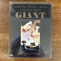 GIANT  2 Disc Special Edition DVD 1956 Brand New Sealed James Dean, Rock Hudson - £15.63 GBP