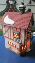 Blimpstead Nye Cloaks &amp; Canes Lighted Dickens Village House Show Room Model 8 - £63.07 GBP