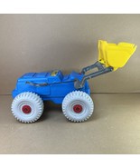 Vintage Plastic MARX Tractor Scoop Front Loader - Big Loader - See Descr... - $69.35 CAD