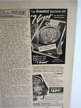 7-Grand Bradley Arcade Trade Stimulator 1948 Coin Machine Review Magazine AD  - £20.42 GBP