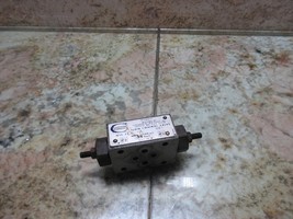 CONTINENTAL HYDRAULICS FLOW CONTROL VALVE N5S-33-G-A 481 SOLENOID - €50,04 EUR