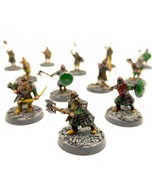 Dwarf Warriors 12 Painted Miniatures Khazad-dum Moria Erebor Middle-Earth - £123.86 GBP