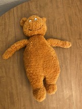 Kohls Cares Dr Seuss Hop On Pop 16&quot; Plush Brown Bear Soft Stuffed Animal - £4.95 GBP