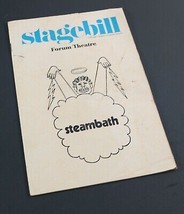 Vintage Forum Theatre STEAMBATH Stagbill Playbill - £7.18 GBP