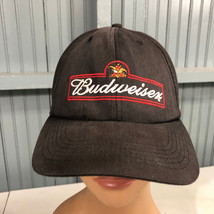 Budweiser Beer Classic Logo Snapback Baseball Cap Hat - £12.84 GBP