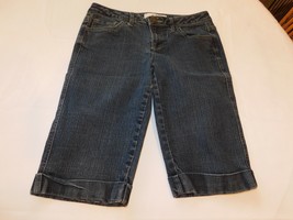 Mixit Jeans Ladies Women&#39;s pants Denim Shorts Size 8 Bermuda Shorts GUC - $20.79