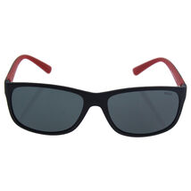 Polo Ralph Lauren PH 4109 5247-87 - Matte Black Red-Grey by Ralph Lauren... - $87.99