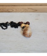 Vintage Handmade Sea Shell #4 Necklace Folk Art Costume Jewelry Maine - $27.56 CAD