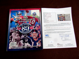 2004 New York Giants Mara Warner Manning Coughlin 24 X Signed Auto Yearbook Jsa - £231.96 GBP