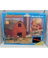 ERTL Farm Country Barn &amp; Silo Set #4242 Incomplete (1993) In Box 1:64 Scale - $1,837.40 MXN